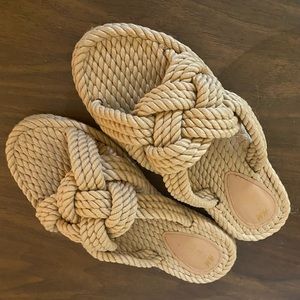 H&M Rope Platform Sandals